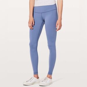 Lululemon Wunder Under Low-Rise Tight *28" Brilliant Blue size 2